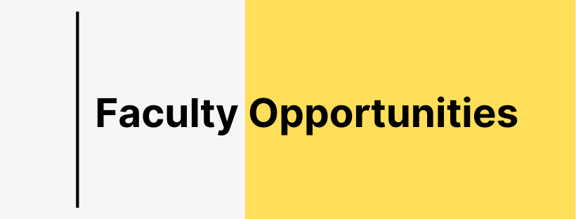 Faculty Opportunities 
